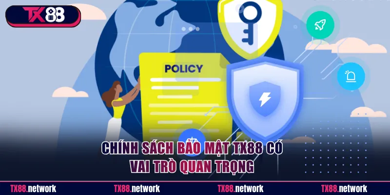 Chính sách bảo mật TX88 có vai trò quan trọng