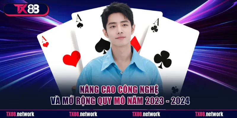 Nâng cao công nghệ và mở rộng quy mô năm 2023 - 2024