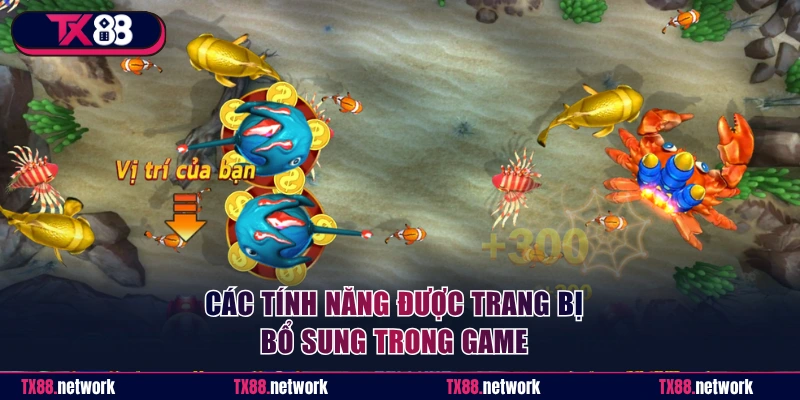 Tính năng được trang bị bổ sung trong game